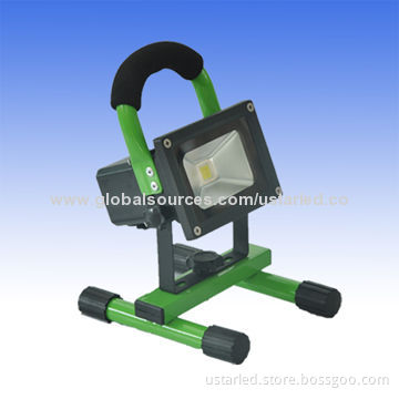 20W LED Rechargeable Emergency Lanterns Floodlights, Portable/Dimmable/IP65/>75CRI/Light on 4-8hrs